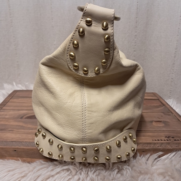 Kooba Cream Leather Hobo Bag - Picture 5 of 6